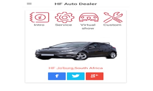 iOS Car dealership app